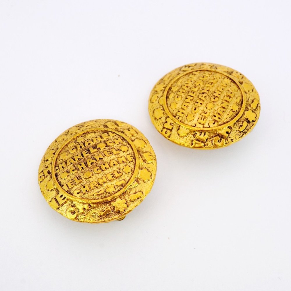 CHANEL Gold Earrings - Picture 2 of 7
